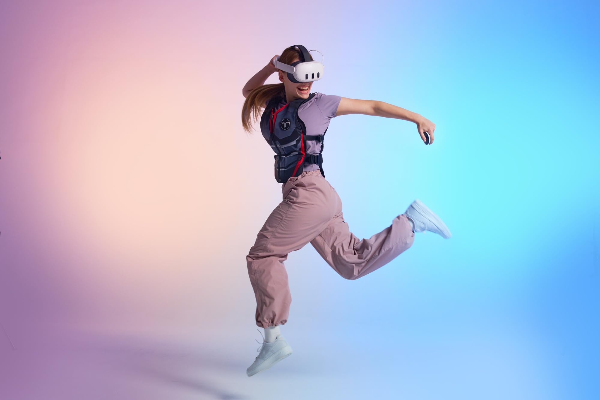 Amazon.co.jp: bHaptics TactSuit Air Onyx 軽量 16モーター フル